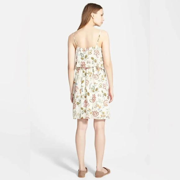 MADEWELL Floral Overlay Dress - Picture 3 of 10